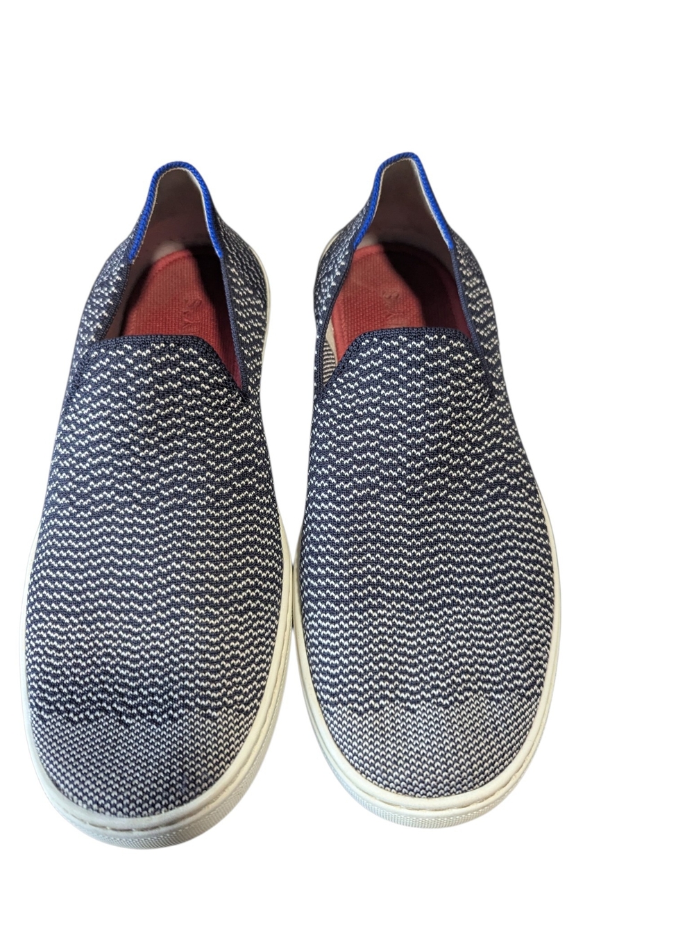 Rothy's Women's Maritime Gradient Knit Slip-On Loafers in Navy Size 9